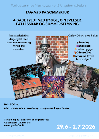 Sommer i Odense - Klik for at tilmelde dig